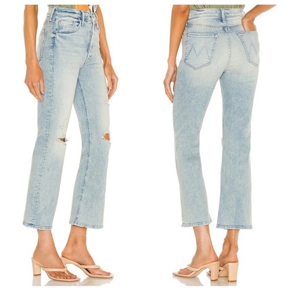 Mother Jeans The Tripper Cut Flowers Sz 28 - Picture 3 of 15